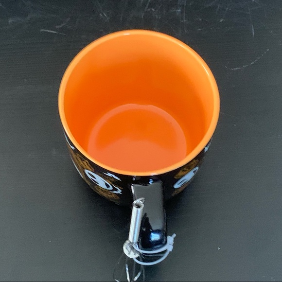 Jack Skelington Pumpkin King Nightmare Before Christmas Ceramic Mug & Mini Whisk - Picture 12 of 13